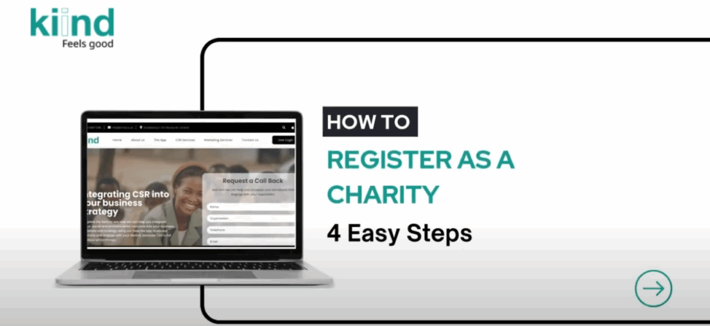 For Charities reg